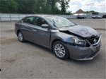 2018 Nissan Sentra S Серый vin: 3N1AB7AP8JY225361