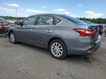 2018 Nissan Sentra S Серый vin: 3N1AB7AP8JY225361