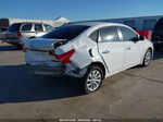 2018 Nissan Sentra S White vin: 3N1AB7AP8JY234142