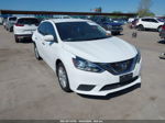 2018 Nissan Sentra S White vin: 3N1AB7AP8JY234142