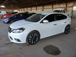 2018 Nissan Sentra S White vin: 3N1AB7AP8JY244878