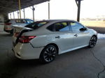 2018 Nissan Sentra S White vin: 3N1AB7AP8JY244878