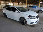 2018 Nissan Sentra S White vin: 3N1AB7AP8JY244878