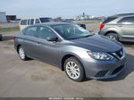 2018 Nissan Sentra Sv Gray vin: 3N1AB7AP8JY246338