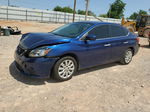 2018 Nissan Sentra S Blue vin: 3N1AB7AP8JY274978