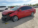 2018 Nissan Sentra S Red vin: 3N1AB7AP8JY289075