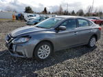 2018 Nissan Sentra S Charcoal vin: 3N1AB7AP8JY292042