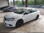 2018 Nissan Sentra S White vin: 3N1AB7AP8JY292980