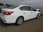 2018 Nissan Sentra S White vin: 3N1AB7AP8JY293241