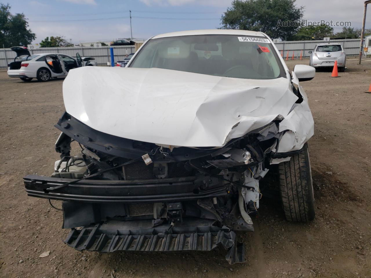 2018 Nissan Sentra S White vin: 3N1AB7AP8JY293241