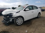 2018 Nissan Sentra S White vin: 3N1AB7AP8JY293241