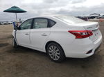 2018 Nissan Sentra S White vin: 3N1AB7AP8JY293241