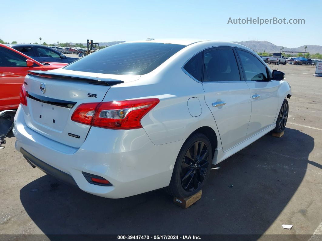 2018 Nissan Sentra Sr White vin: 3N1AB7AP8JY298889