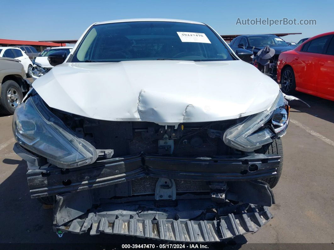 2018 Nissan Sentra Sr White vin: 3N1AB7AP8JY298889