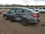 2018 Nissan Sentra S Gray vin: 3N1AB7AP8JY304707