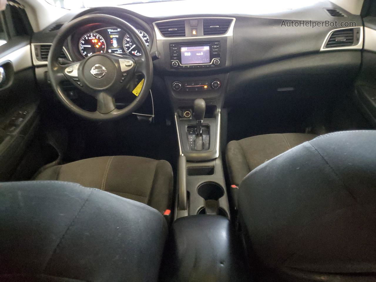 2018 Nissan Sentra S Черный vin: 3N1AB7AP8JY316694