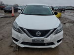 2018 Nissan Sentra S Белый vin: 3N1AB7AP8JY317330