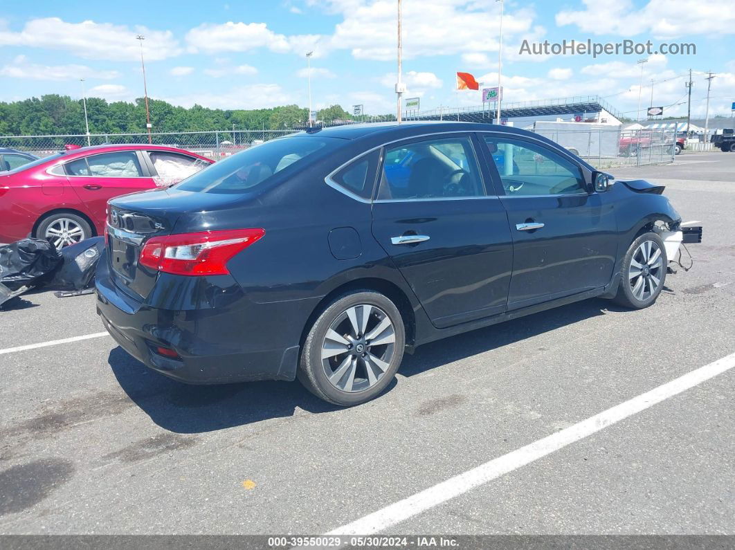 2018 Nissan Sentra Sl Черный vin: 3N1AB7AP8JY317392