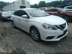 2018 Nissan Sentra S White vin: 3N1AB7AP8JY330353