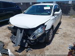 2018 Nissan Sentra S White vin: 3N1AB7AP8JY341417