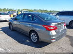 2018 Nissan Sentra Sv Gray vin: 3N1AB7AP8JY342356