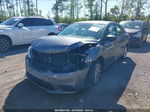 2018 Nissan Sentra Sv Gray vin: 3N1AB7AP8JY342356