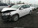 2019 Nissan Sentra Sv White vin: 3N1AB7AP8KL614225