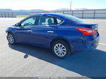 2019 Nissan Sentra Sv Blue vin: 3N1AB7AP8KY221084