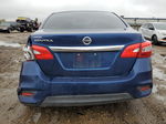 2019 Nissan Sentra S Blue vin: 3N1AB7AP8KY222526