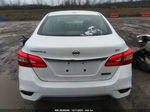 2019 Nissan Sentra Sv White vin: 3N1AB7AP8KY235373