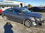 2019 Nissan Sentra S Gray vin: 3N1AB7AP8KY261472