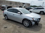 2019 Nissan Sentra S Silver vin: 3N1AB7AP8KY291023