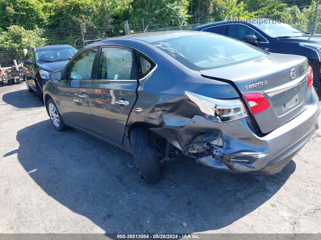 2019 Nissan Sentra S Silver vin: 3N1AB7AP8KY300058