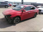 2019 Nissan Sentra Sr Red vin: 3N1AB7AP8KY326241