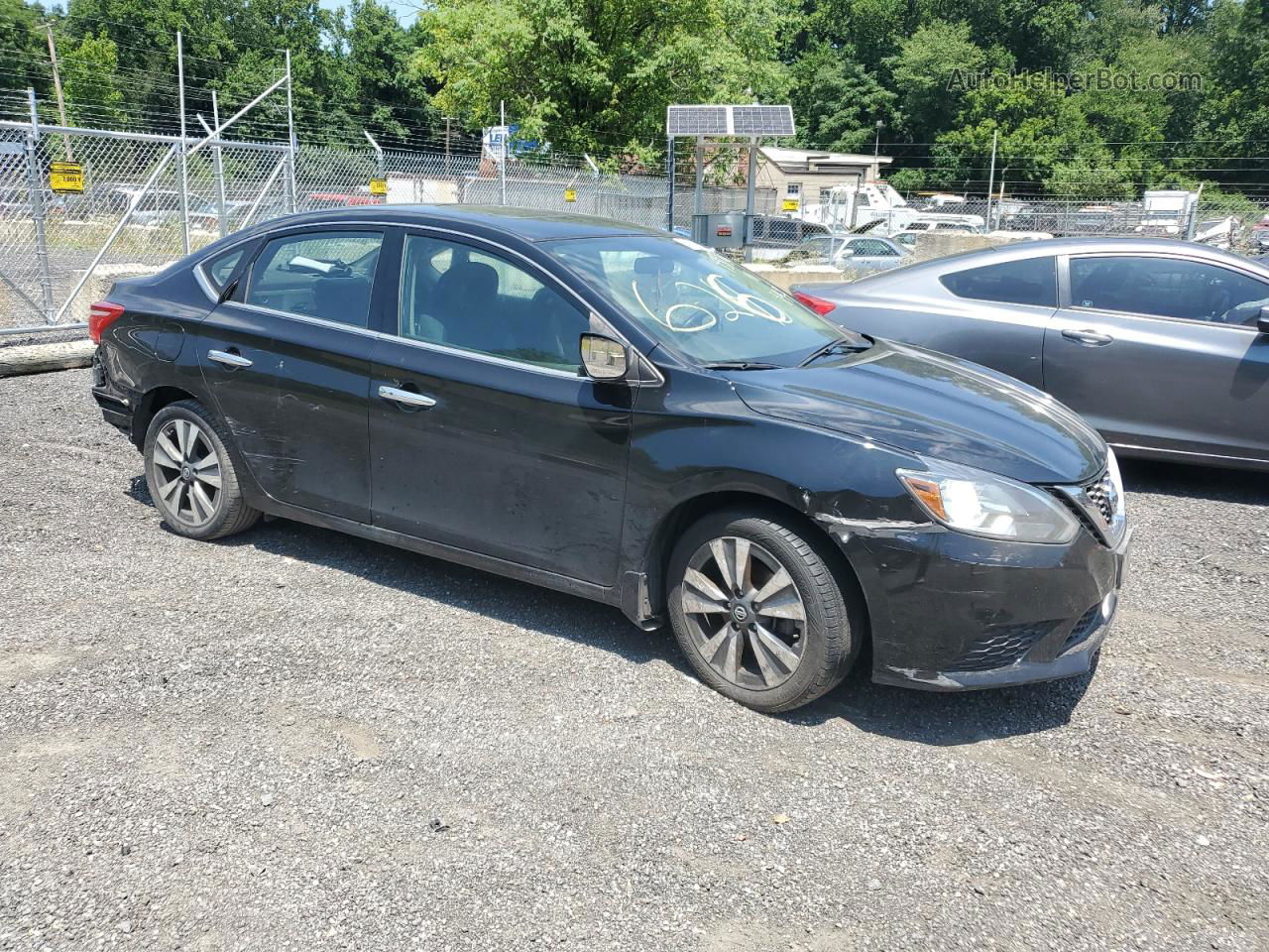 2019 Nissan Sentra S Black vin: 3N1AB7AP8KY331732