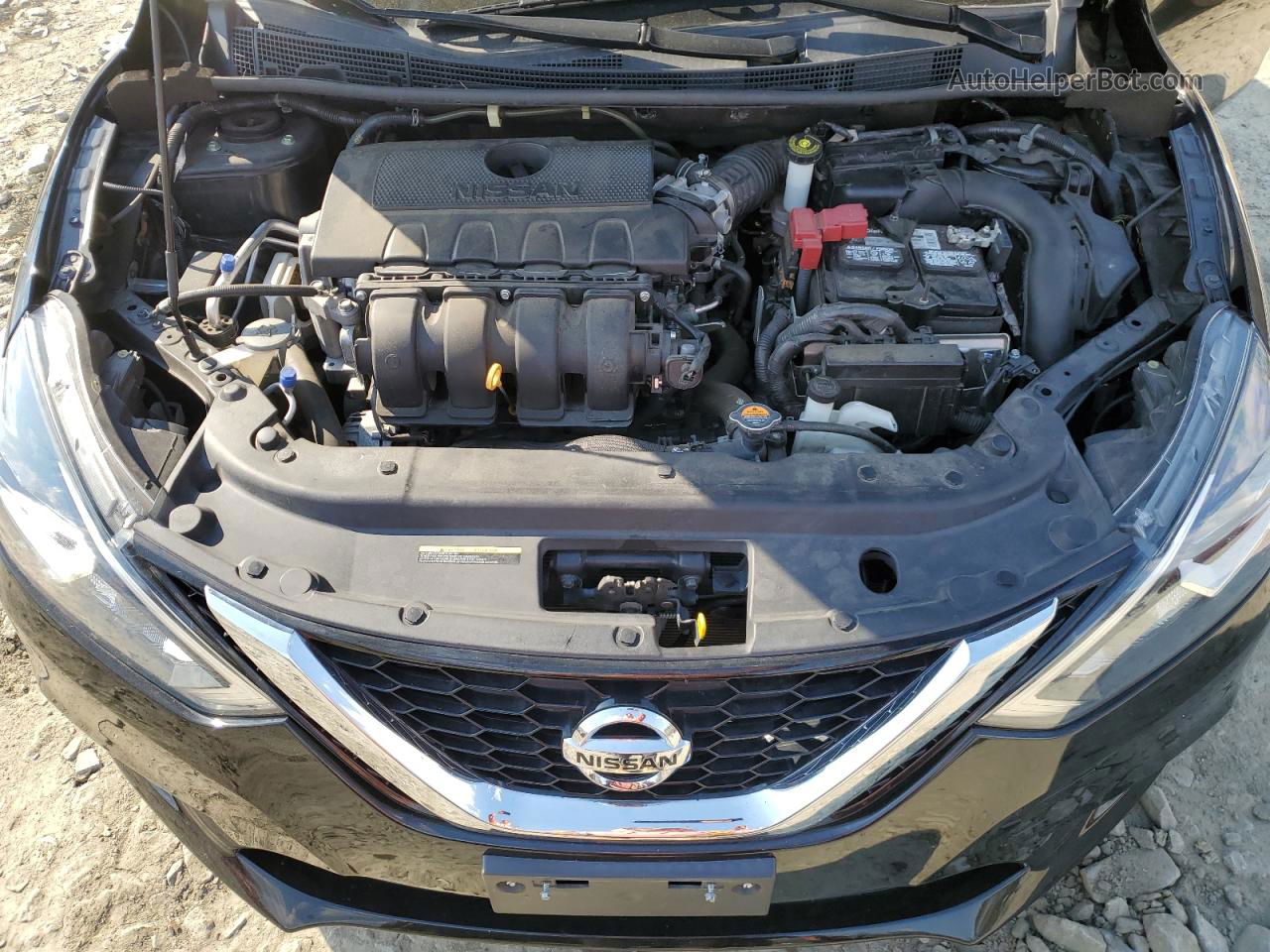 2019 Nissan Sentra S Черный vin: 3N1AB7AP8KY362110