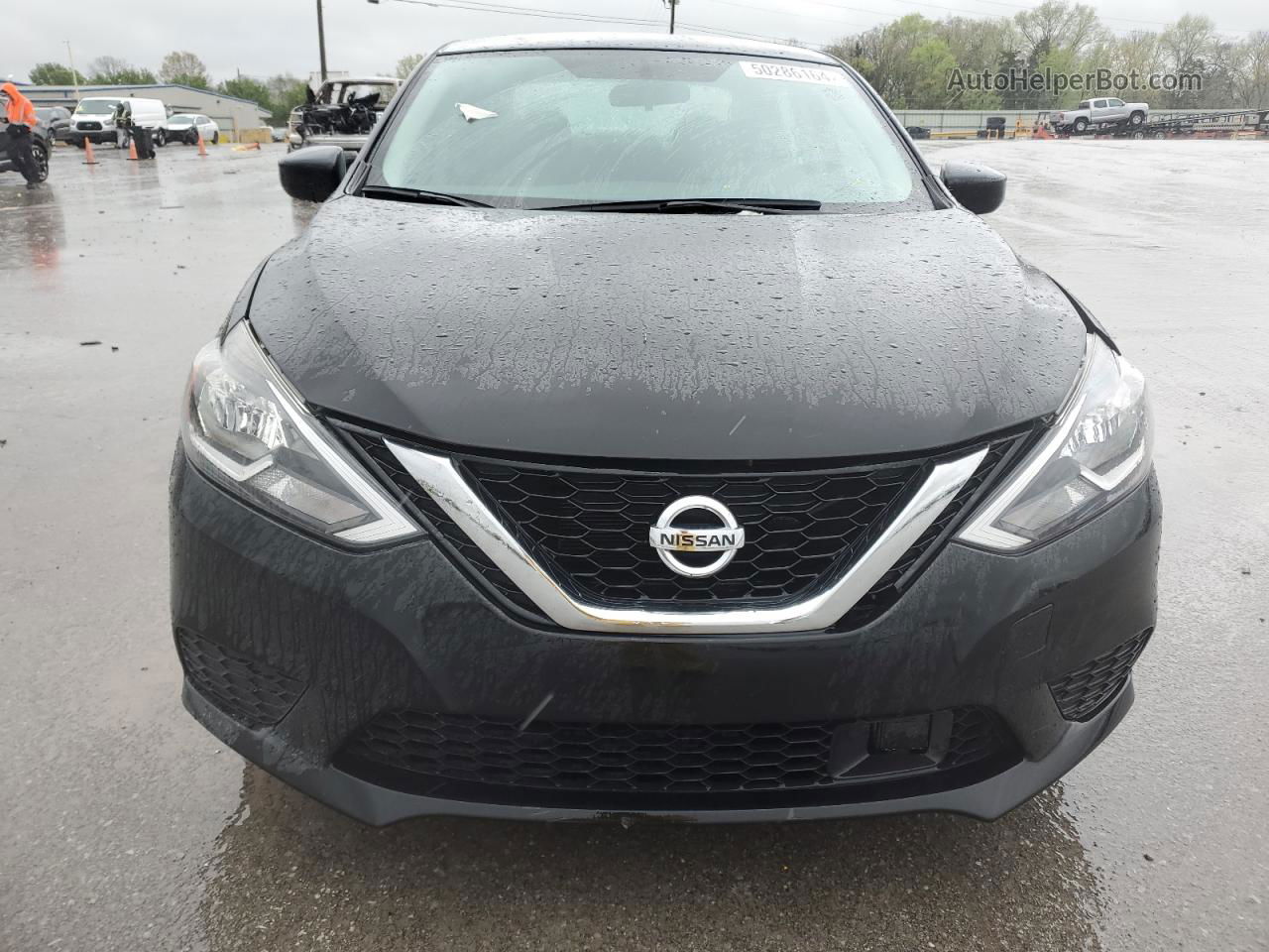 2019 Nissan Sentra S Black vin: 3N1AB7AP8KY385323