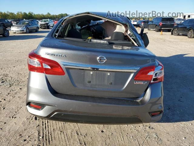 2019 Nissan Sentra S Gray vin: 3N1AB7AP8KY405523