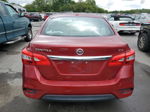 2019 Nissan Sentra S Red vin: 3N1AB7AP8KY425349