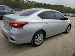 2019 Nissan Sentra S Silver vin: 3N1AB7AP8KY427845