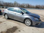 2019 Nissan Sentra S Gray vin: 3N1AB7AP8KY428834