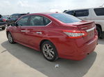 2014 Nissan Sentra S Red vin: 3N1AB7AP9EL623634