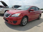 2014 Nissan Sentra S Красный vin: 3N1AB7AP9EL623634