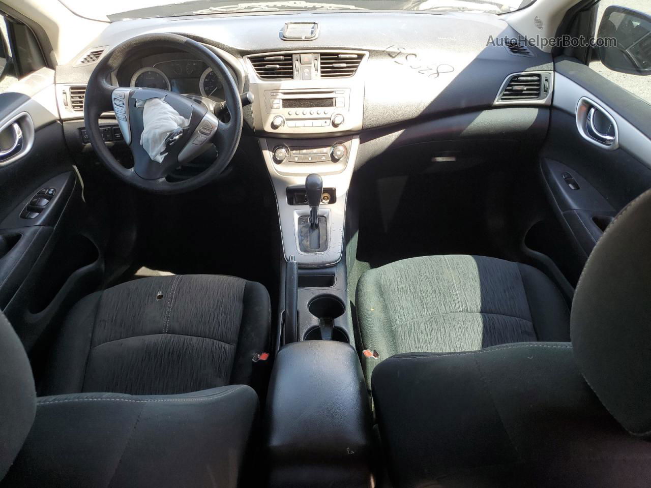 2014 Nissan Sentra S Черный vin: 3N1AB7AP9EL673269