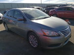 2014 Nissan Sentra S Silver vin: 3N1AB7AP9EL690900