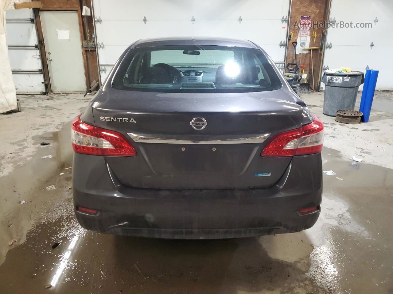 2014 Nissan Sentra S Charcoal vin: 3N1AB7AP9EY260867