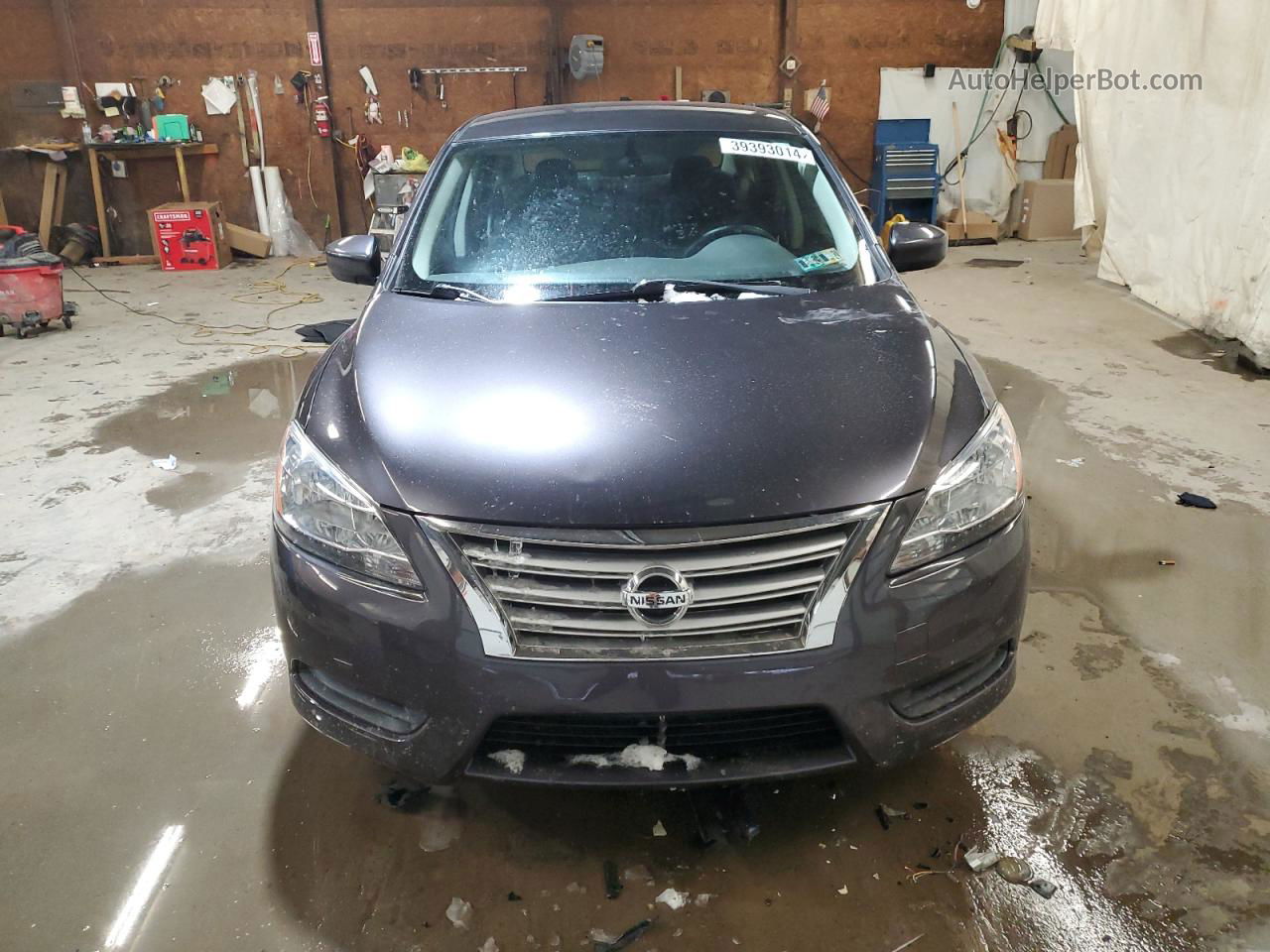 2014 Nissan Sentra S Charcoal vin: 3N1AB7AP9EY260867