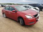 2014 Nissan Sentra S Red vin: 3N1AB7AP9EY272145