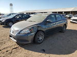 2014 Nissan Sentra S Blue vin: 3N1AB7AP9EY292329