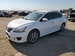 2014 Nissan Sentra S White vin: 3N1AB7AP9EY299278